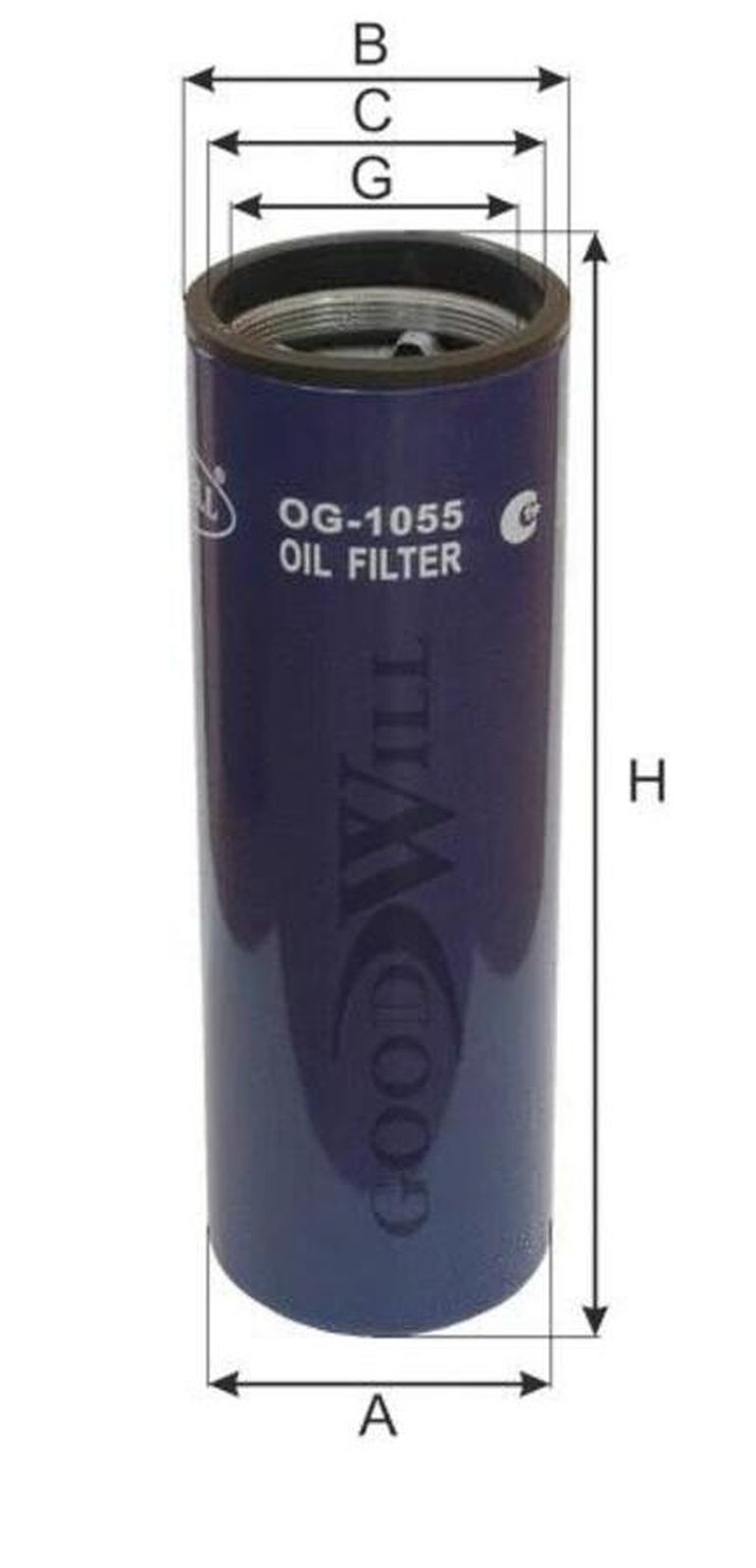 OG1055 Фильтр масляный — 2