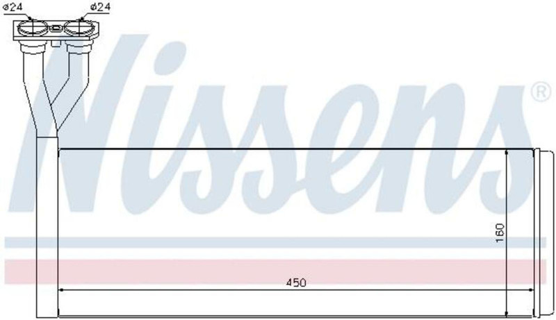 75005 Радиатор отопителя — 5