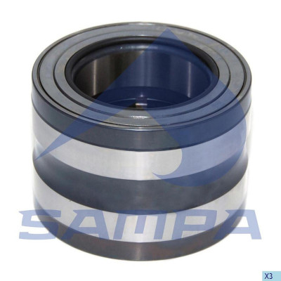 021152 	Подшипник ступицы задней