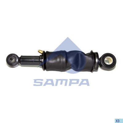 SA 06129301 Амортизатор кабины перед. пневмо