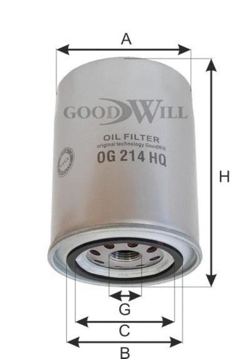 1520843G00 Фильтр маслянный GOODWILL OG214HQ — 2