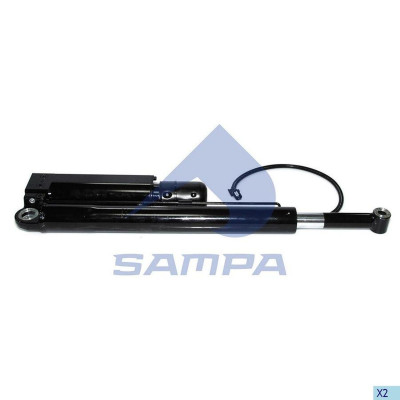 060293 Цилиндр подъема кабины в сборе с электродвигателем