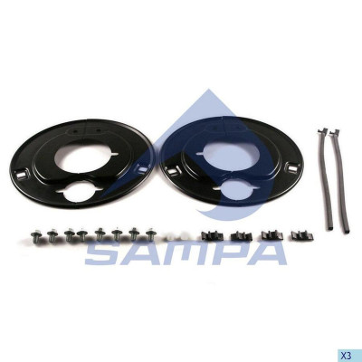 SA 070579 Комплект грязезащитных щитков