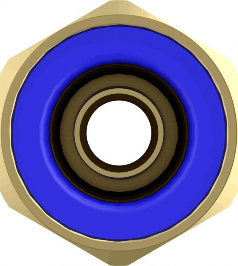 8938008132 Фитинг прямой под ПВХ d12/М12*1,5 — 3