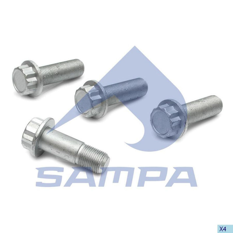 SA 075619 Комплект болтов крепления тормозного суппорта SAF — 2