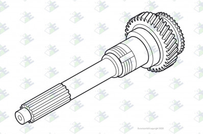 ER 60530915 Вал первичный