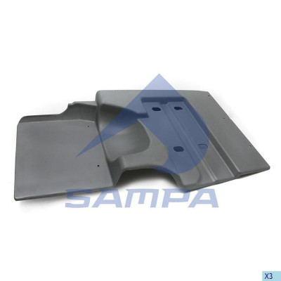 18100586 Крыло заднее, переднего колеса, правое MB Actros Mega MP1/ MP2