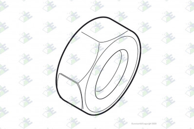 74170165 Гайка M18*2.5