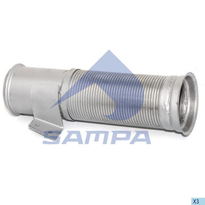 SA 041379 Труба глушителя передняя
