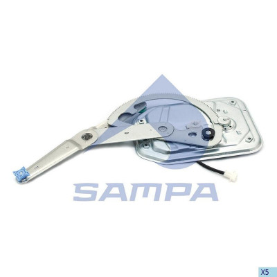 043192 Стеклоподъемник левый с электромотором