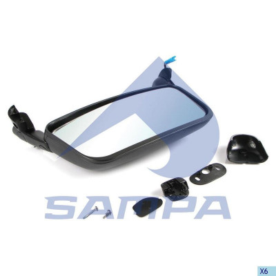 042104 Зеркало заднего вида левое