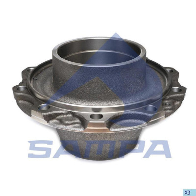 202197 Ступица колеса без подшипников