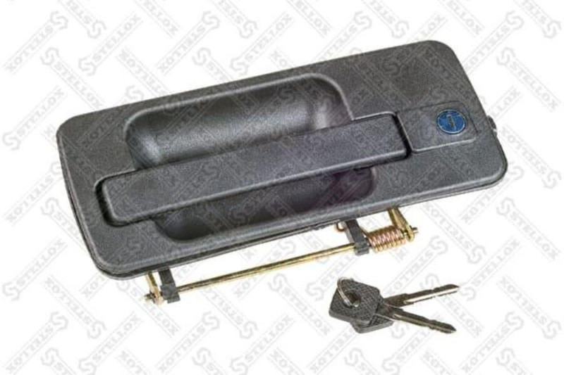 8748010SX Ручка двери левая с личинкой и ключами — 2