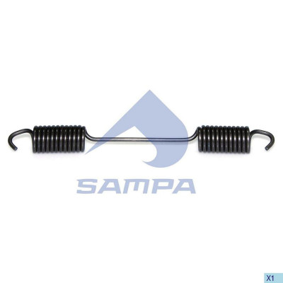 SA 021371 Пружина колодки 235mm