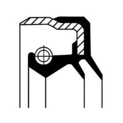 01029917B Радиальное уплотнение ДКП G172 105*130*12/17-FPM