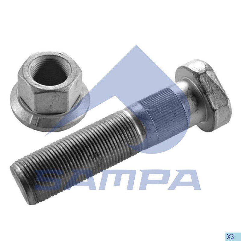 SA 075600 Болт колесный с гайкой М22*1,5*93 — 2