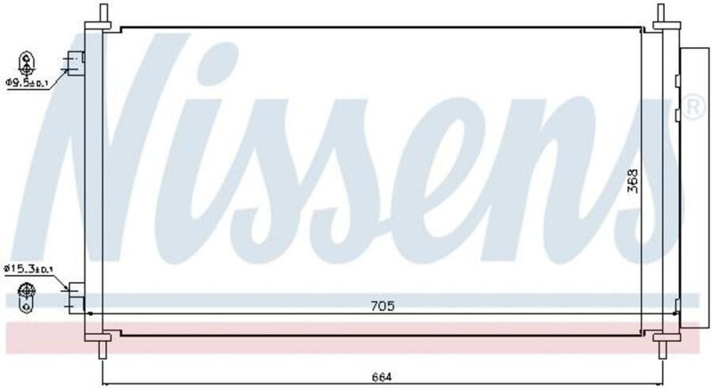 940140 Радиатор кондиционера — 1
