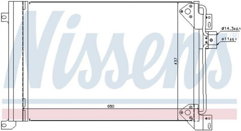 94713 Радиатор кондиционера — 4