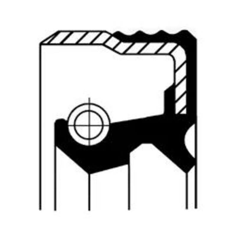 12015884B Радиальное уплотнение вала 75*95*13 — 1