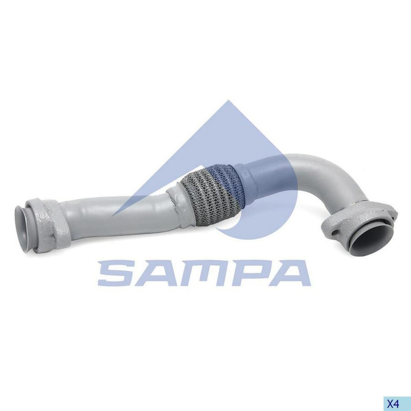 SA 010418 Труба приемная глушителя Actros — 2