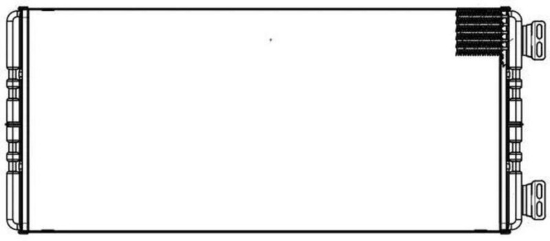 LRh1524 Радиатор отопителя — 1