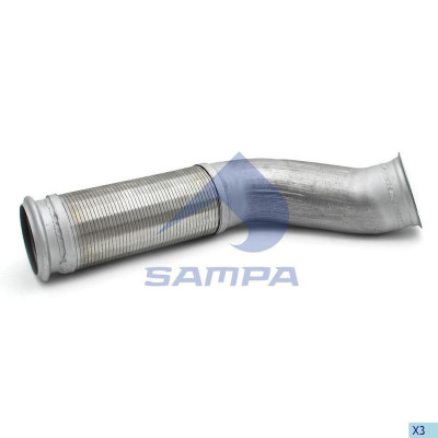 SA 034481 Труба глушителя передняя