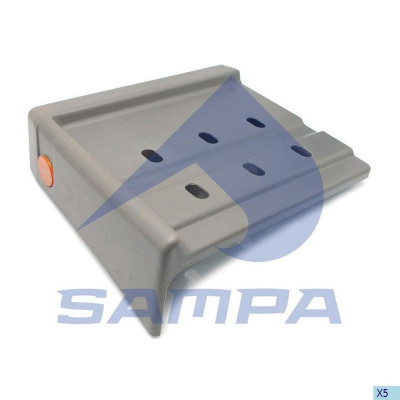 18100060 Крыло переднеe правое задняя часть Actros/Axor