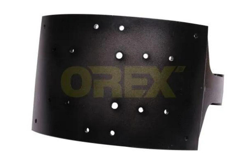 OR142064 Колодка тормозная чугун. 410*220 с рол. — 1