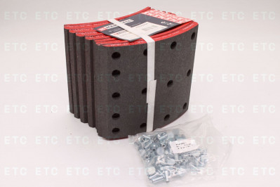 M2190900 К-кт накладок тормозных  пер. 410*175 STD