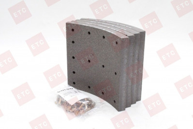 VO 21534097 К-кт накладок тормозных  пер. 410*175 STD