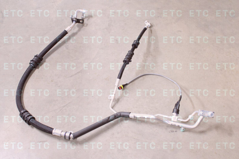 SITRAK YG1600822111 Трубка кондиционера металл-резина — 2