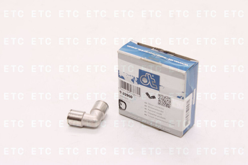 DT 985960 Фитинг металлический угловой 10 mm — 2