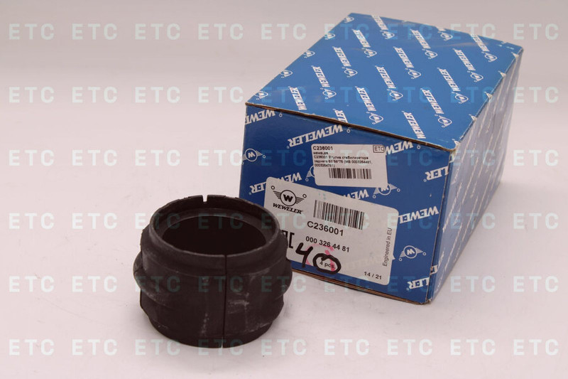 C236001 Втулка стабилизатора заднего 56*58*75 — 2